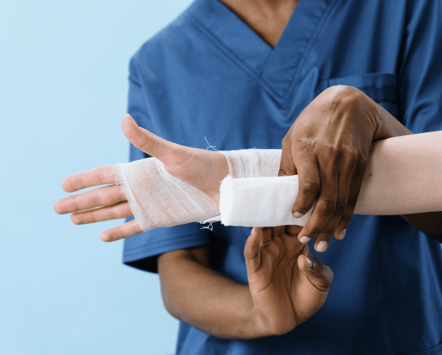 Techniques d'immobilisation en orthopédie
